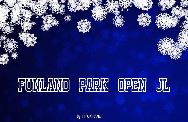 Funland Park Open JL example